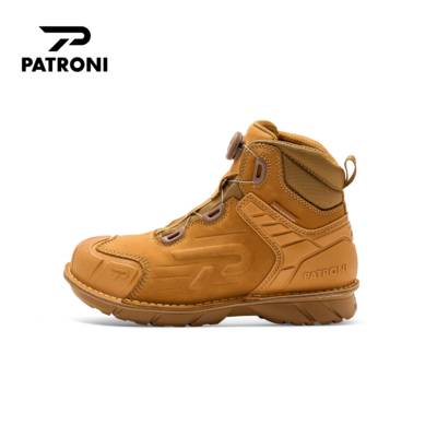 SF2307BRN Waterproof quick-dial anti-static safety shoes - Brown