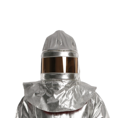 Guêtres de protection contre la chaleur rayonnante aluminisée
