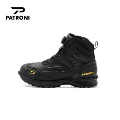 SF2307BLK Waterproof quick-dial anti-static safety shoes - Black