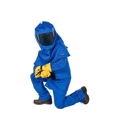 Two-Layer Arc Flash Switching Suit (Coat & Bib Overall Kit)