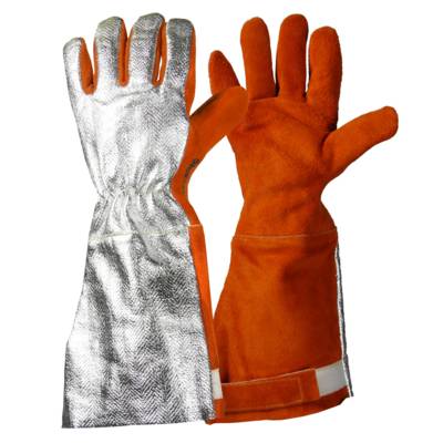 Gants de protection thermique en cuir aluminisé PROFUSION-1