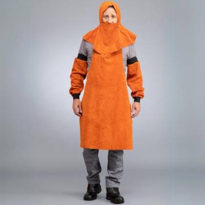 WELDER'S HTR CRUST LEATHER APRON