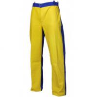 WELDER'S TROUSERS, GRAIN LEATHER/COTTON