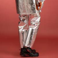 ALUMINIZED TROUSERS