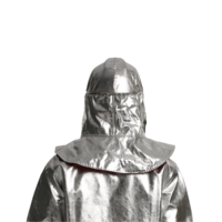 Guêtres de protection contre la chaleur rayonnante aluminisée