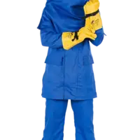 Two-Layer Arc Flash Switching Suit (Coat & Bib Overall Kit)