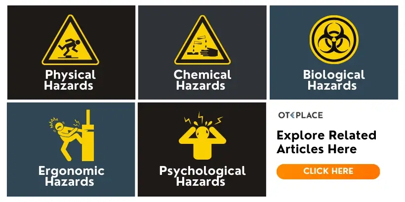 types of hazard in manufacturing